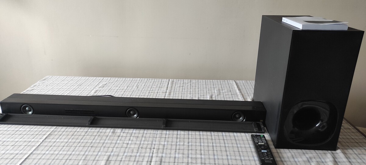 Elbląg Sprzedam sondbar Sony HT-ZF9 3.2 400W dolby Atmos +sbwafer + pilot + instrukcja cena 800 zł