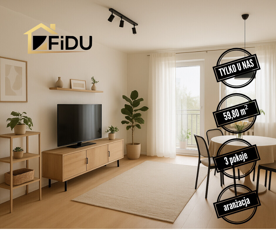 Elbląg 🟨 FiDU Biuro Nieruchomości prezentuje:🏡3 pokoje z potencjałem – spokojna okolica,