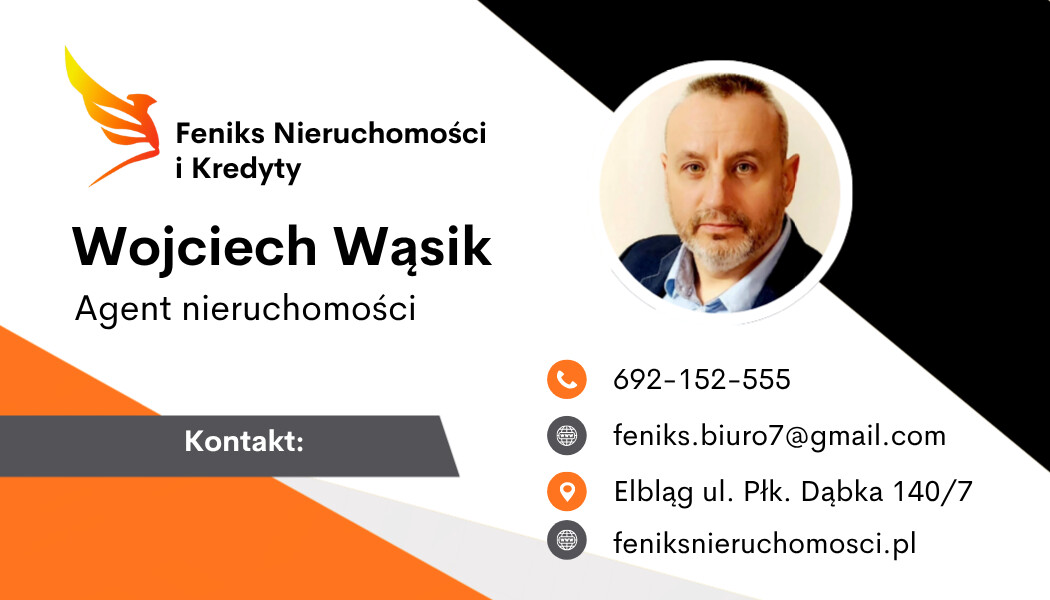 Elbląg FENIKS NIERUCHOMOŚCIPOLECA:MIESZKANIE 3 POKOJOWE UL. CZERNIAKOWSKACENA 349.000 ZŁ POWIERZCHNIA 43,8 M23 POKOJE