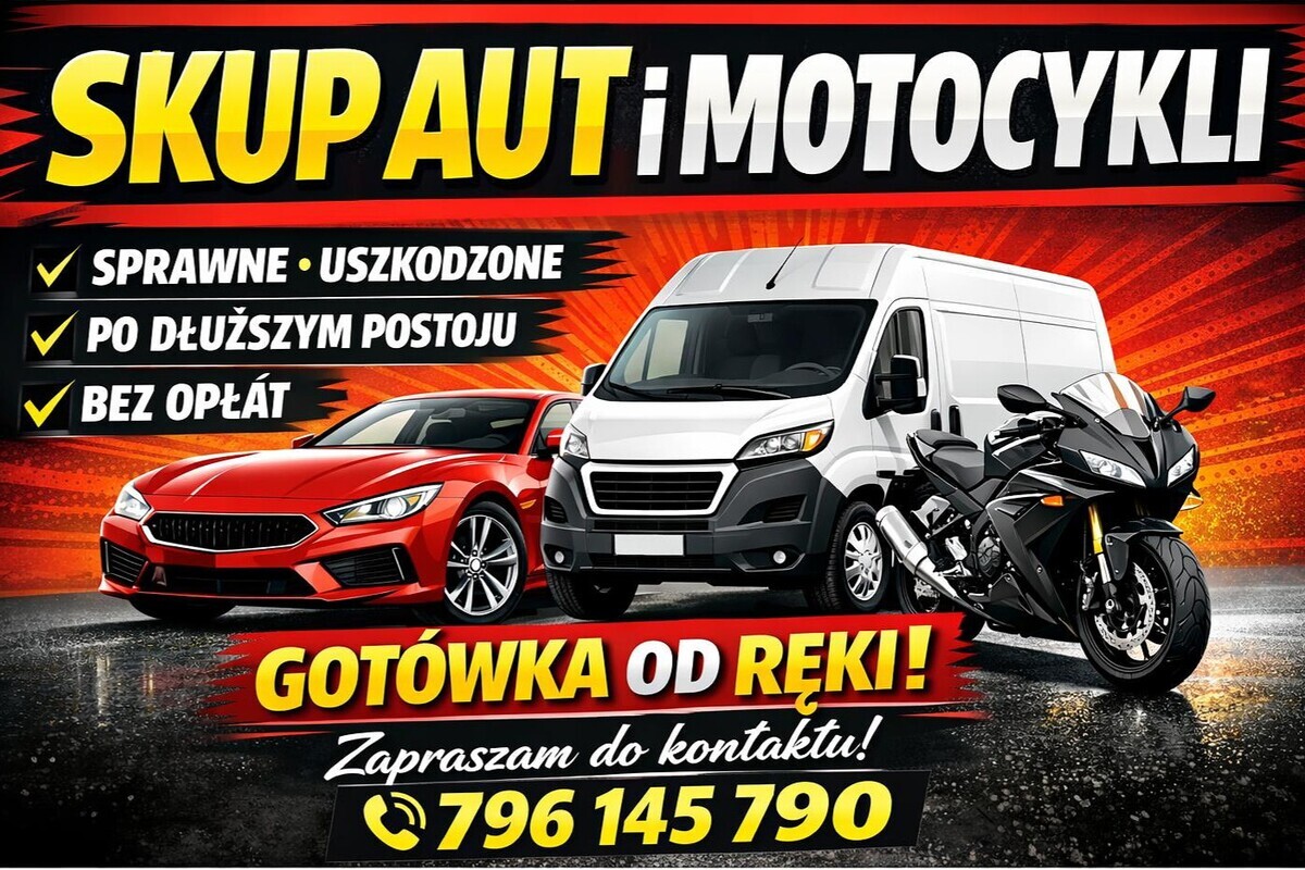 Elbląg Kupię twoją maszynę! Pojazdy klasyczne, po postoju, sprawne, uszkodzone, bez opłat itp. Zadzwoń/ napisz,