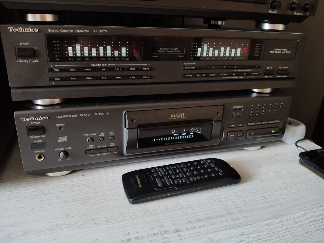 Elbląg Sprzedam korektor Technicsa SH-GE70 stan jak widać na zdjęciach resztę informacji pod tel 786129980