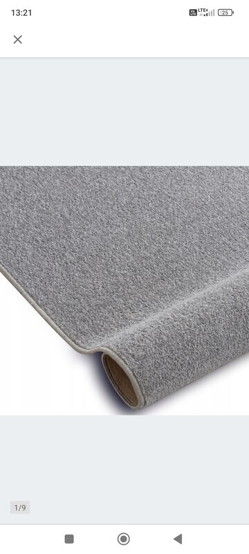 Elbląg Sprzedam wykładzinę obszytą siwą kupowana na wymiar 280x360 za 400 zł Stan bdb, zapraszam do obejrzenia.