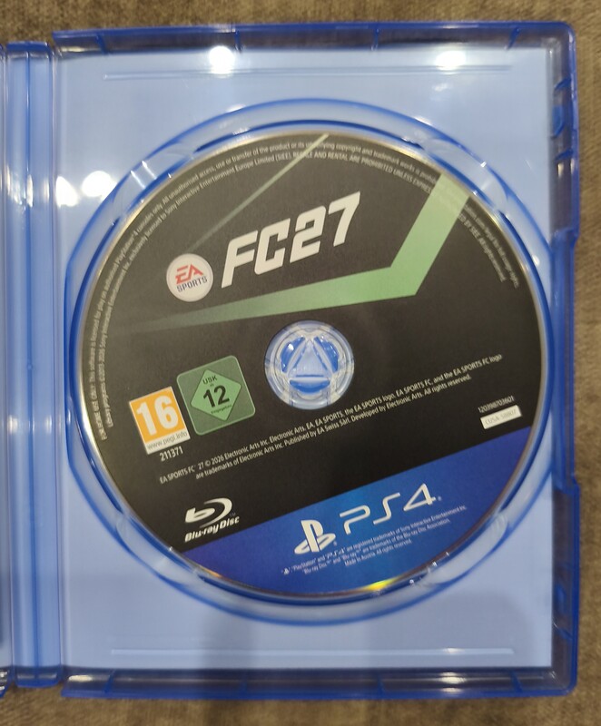 Elbląg Sprzedam nową grę FC 27 na konsolę PlayStation 4 z możliwością upgrade do PS5.Stan idealny. Kupiona kilka dni