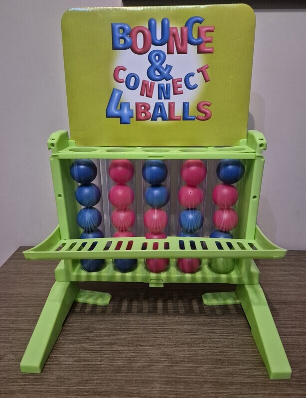 Elbląg Grę zręcznościowa Bounce & Connect 4 Balls.
Gra, która zapewnia rozwój koordynacji ruchowej, polega na