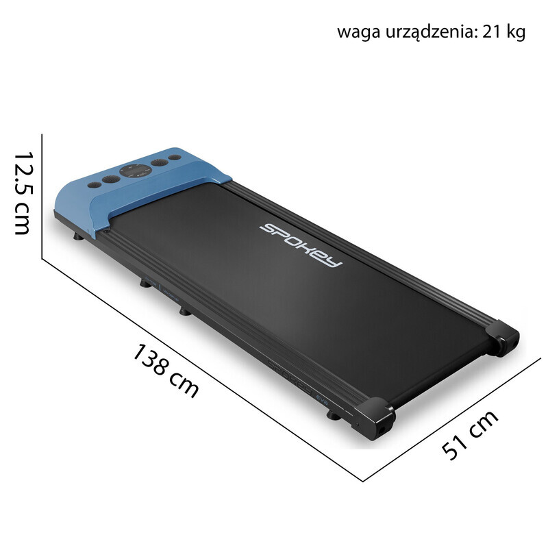 Elbląg Bieżnia elektryczna SPOKEY Eva 1490W 6km/h 
bieżnia praktycznie nowa (użyta 2x) kupiona w marcu 2025r więc jest