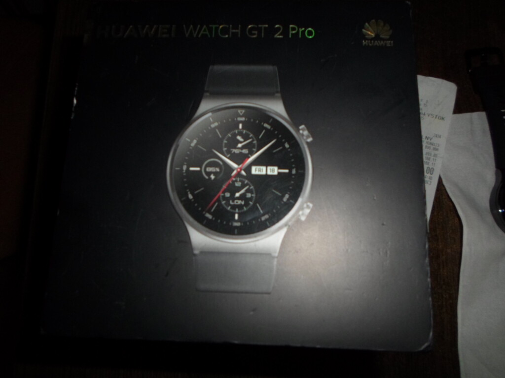 Elbląg Huawei Watch GT 2 Pro model vid -819 kolor black pamiec 4 gb, bateria do 14 dni pracuje, bluetooth, tetno, kroki,