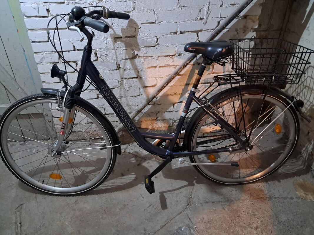 Elbląg 🚲 Sprzedam aluminiowy rower damski renomowanej niemieckiej firmy KREIDLER!Bardzo dobry stan techniczny