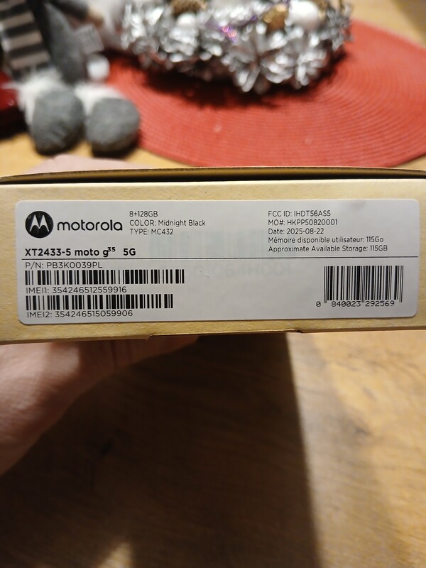 Elbląg Sprzedam nowy telefon Motorola Moto g35 5g 8+128GB