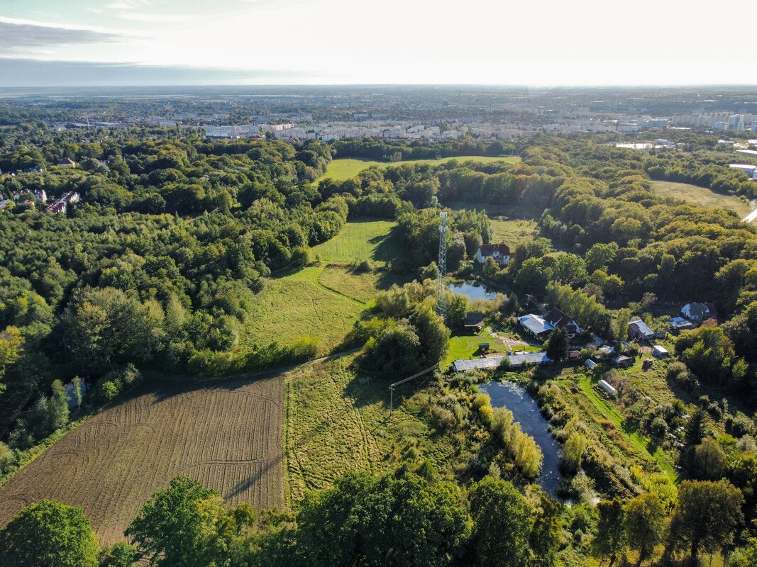 Elbląg NIERUCHOMOŚCI ANNA KRASZEWSKA Duża działka w północnej dzielnicy miasta ul. Witkiewicza,