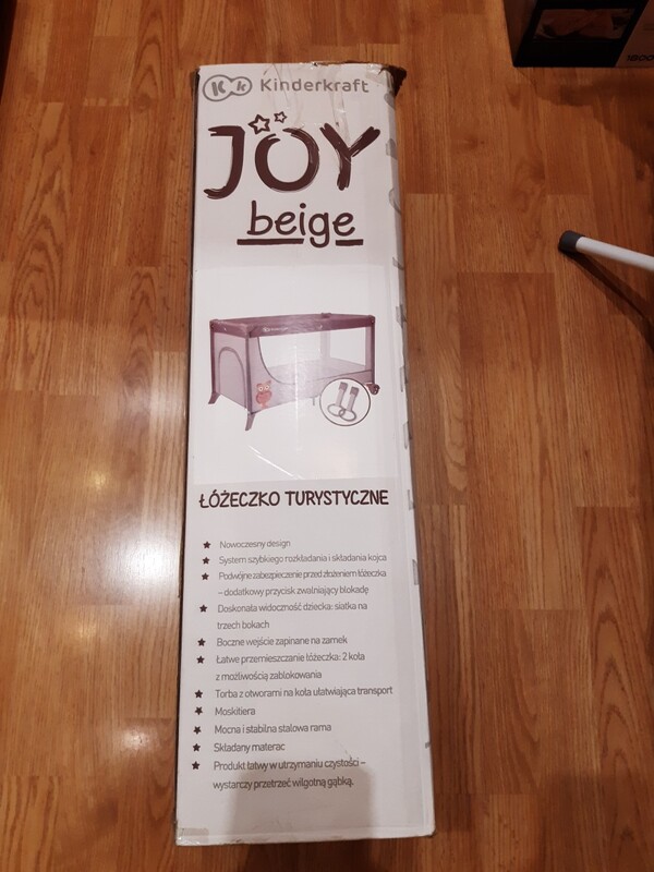 Elbląg Łóżeczko turystyczne stan idealny kinderkraft