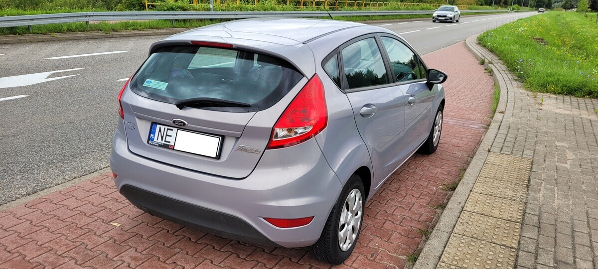 Elbląg FORD FIESTA MK7 AMBIENTE, 5D, rocznik grudzień 2011 - rejestracja luty 2012r. 