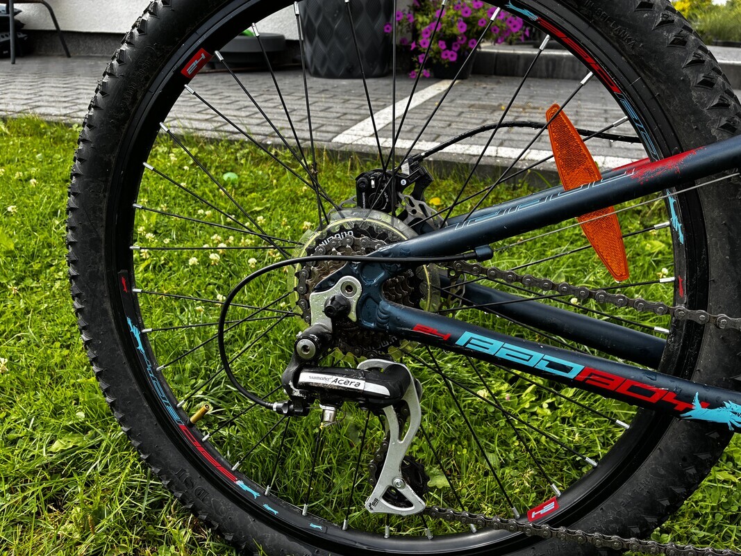 Elbląg Sprzedam rower dziecięcy Tabou Bad Boy 1.0.Osprzęt Shimano Acera, hamulce tarczowe na obydwu kołach. Rozmiar