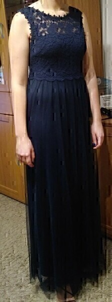 Elbląg POLECAM.
STUDNIÓWKA. BAL.
Sukienka balowa marki Vila. Rozmiar 38.Piękna koronkowa góra i tiulowy dół z