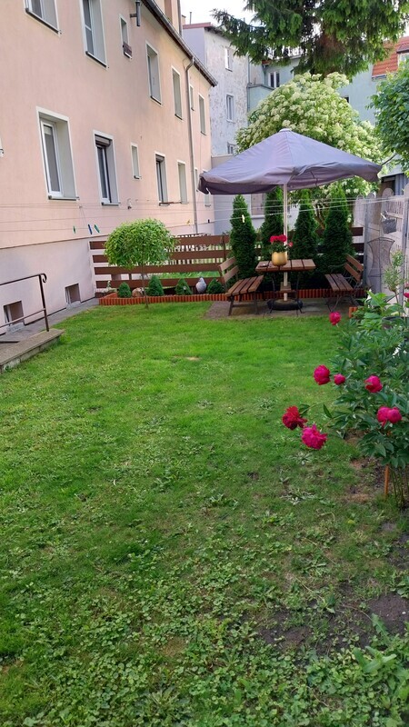 Elbląg Mieszkanie dwupokojowe 48.5m z ogródkiem pod oknem.