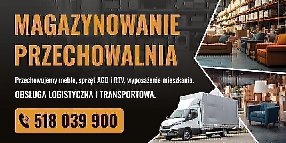 Elbląg MAGAZYNOWANIE&nbsp; PRZECHOWALNIA&nbsp; Przechowujemy meble, sprzęt AGD i RTV, wyposażenie mieszkania. &nbsp;
