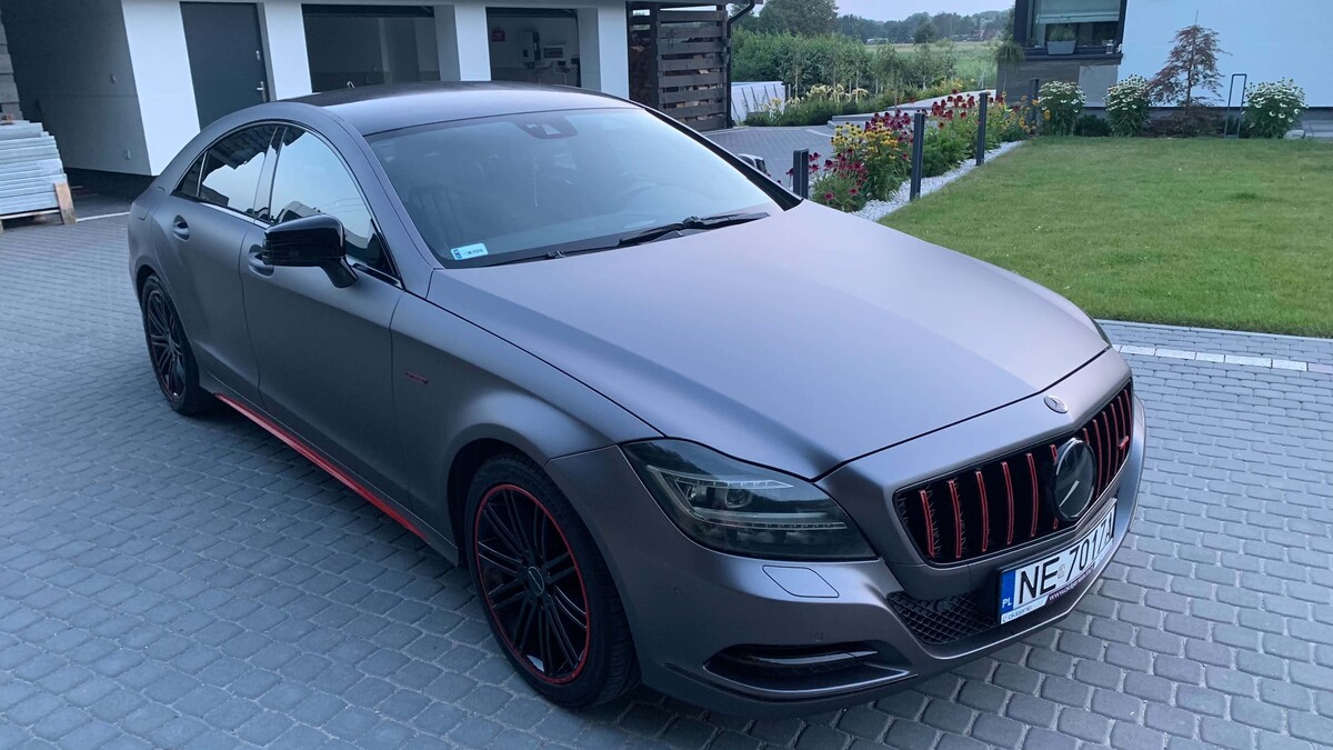 Elbląg SPRZEDAM MERCEDES CLS 350 CDI 2011R SZARY MAT