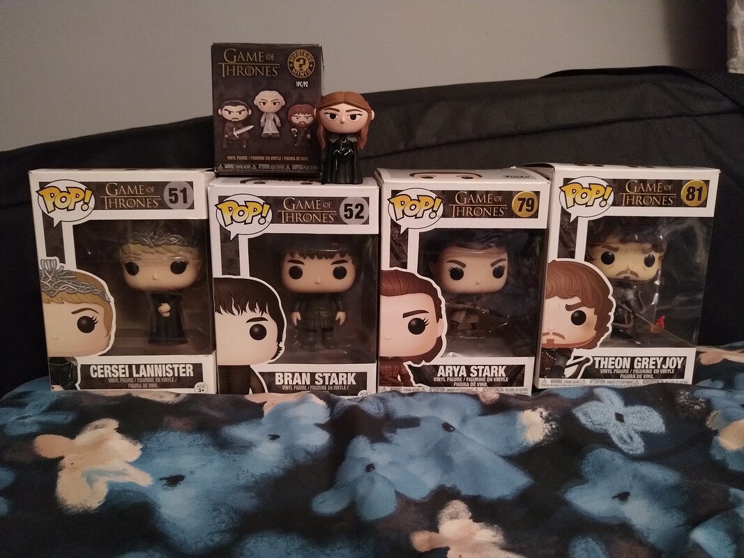 Elbląg Sprzedam figurki Funko (wyciągane z pudełka) Gra o Tron, stan jak na zdjęciach, odbiór osobisty,