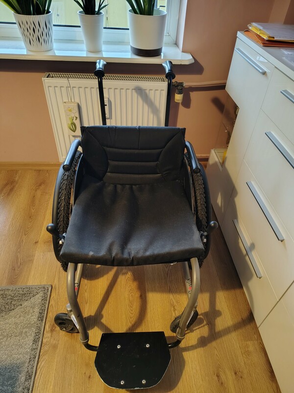 Elbląg 🦽 Sprzedam wózek inwalidzki aktywny dla osoby dorosłej 🦽