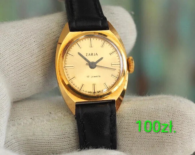 Elbląg Zegarek zabytkowy ZARIA (AU10) *
Kurtka skórzana, na wiosnę i jesień, przy zakupie rękawice gratis. ! Spodnie.