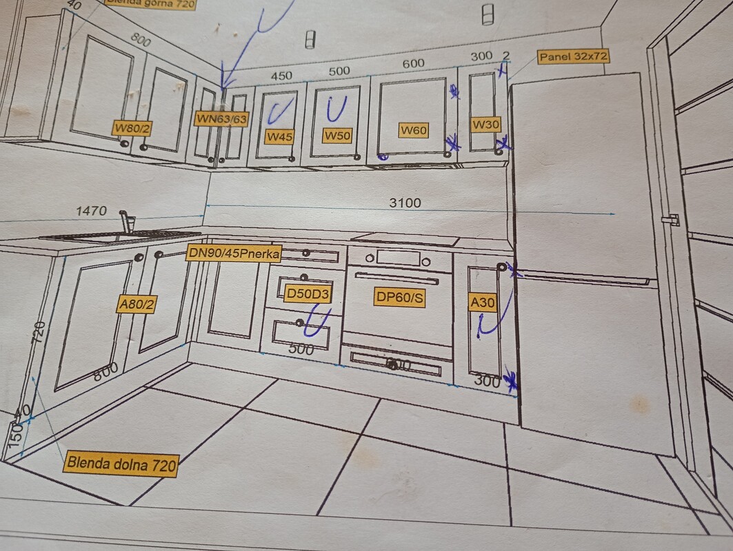 Elbląg Witam mam do sprzedania meble kuchenne, i do tego sprzętu AGD typu lodówka piekarnik z płytą kuchenną zlew,