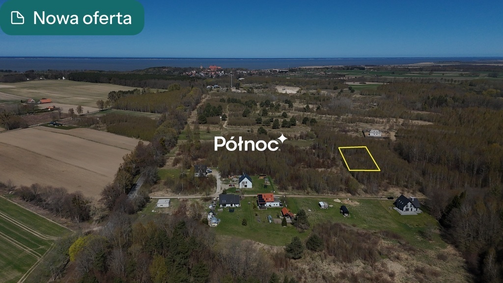 Elbląg PÓŁNOC NIERUCHOMOŚCISprzedam działkę - Frombork. Są miejsca, gdzie po prostu oddycha się spokojniej — i