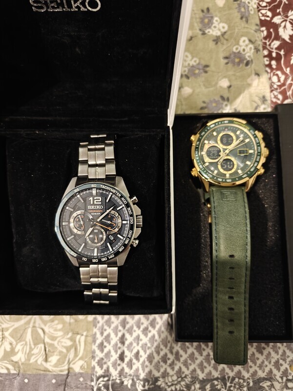 Elbląg Sprzedam zegarek marki seiko chronograph SSB345P1 wymiary koperty 44mm  grubosc 13mm stan bardzo dobry cena 550