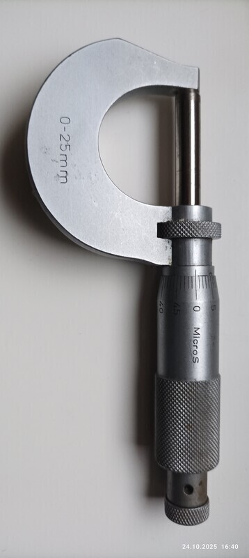 Elbląg Mam do sprzedania; Mikromierz, zakres pomiaru od 0 do 25 mam. Stan idealny, jak nowy. Możliwy odbiór w Elblągu,