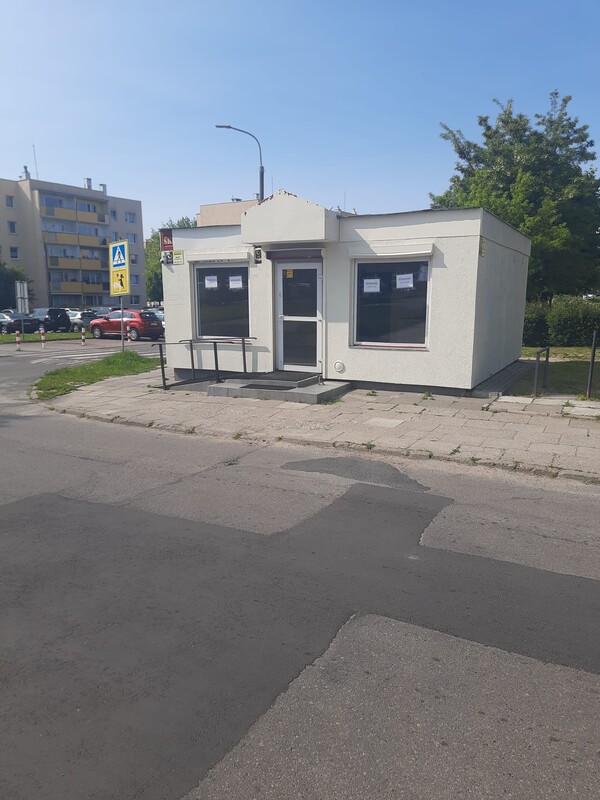 Elbląg Wolnostojący budynek parterowy o pow.40m2 na działalność handlowo-usługową.