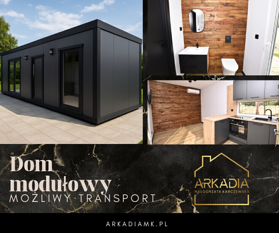 Elbląg :: Biuro nieruchomości ARKADIA :: Oferta sprzedaży domu modułowego