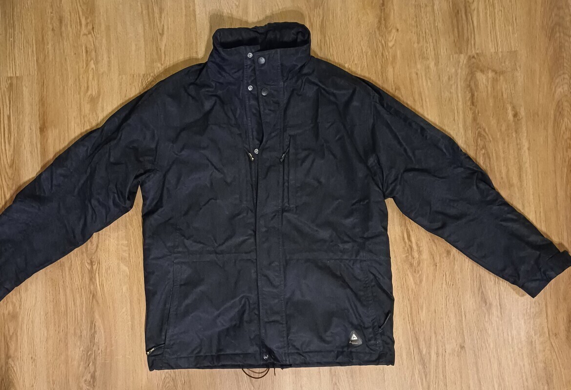 Elbląg Kurtka męska trekkingowe 3w1 kurtka, odpinany polar, z polaru odpinane rękawy - kamizelka, rozmiar M, stan