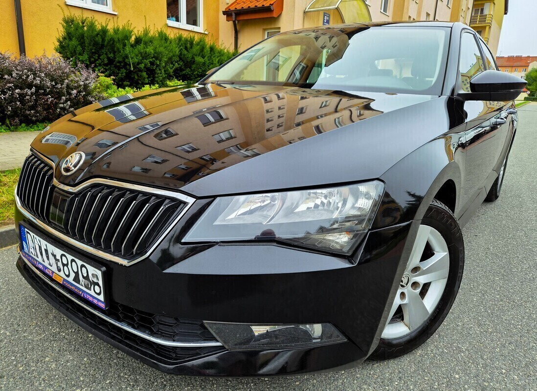 Elbląg Skoda SuperB 2,0TDI 150Km 2017Rok-Elektryczne Szyby Abs Radio Sprawna Klimatyzacja