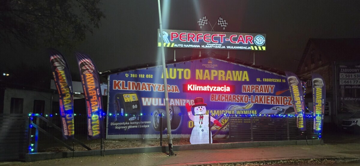 Elbląg SERWIS SAMOCHODOWY PERFECT-CAR AUTO NAPRAWA FABRYCZNA16 KRUPA KRZYSZTOF-Klimatyzacja Nabijanie