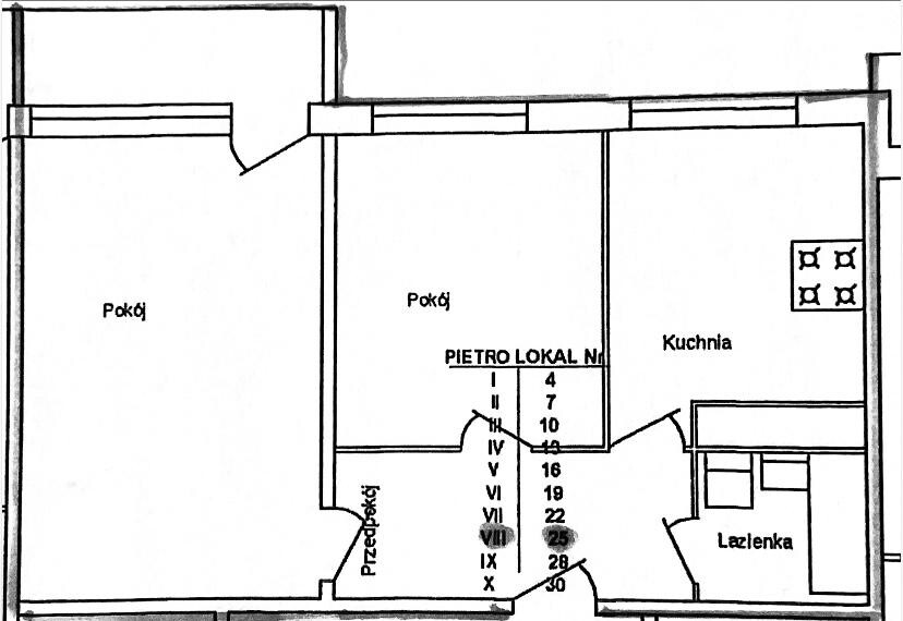 Elbląg Mieszkanie 47,7 m² – 2 pokoje, osobna kuchnia – świetna lokalizacja.