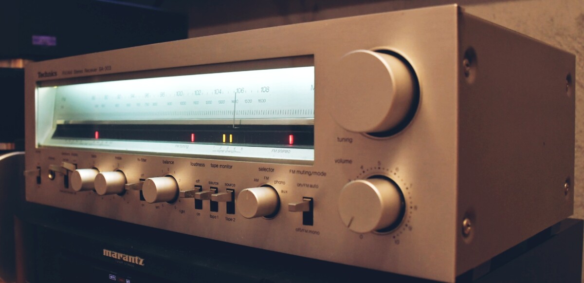 Elbląg 🎵 Sprzedam wzmacniacz/amplituner stereo Technics SA 303 🎛️Solidna konstrukcja z lat