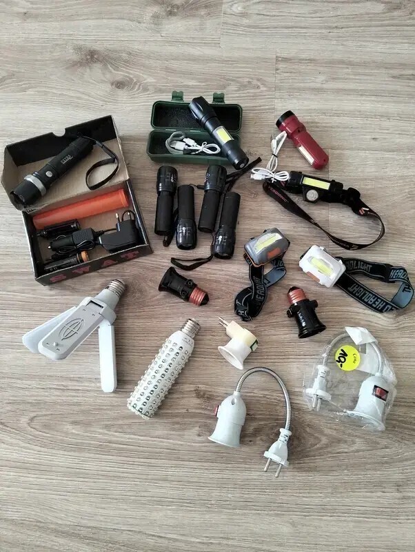 Elbląg Akcesoria elektryczne, latarki LED.