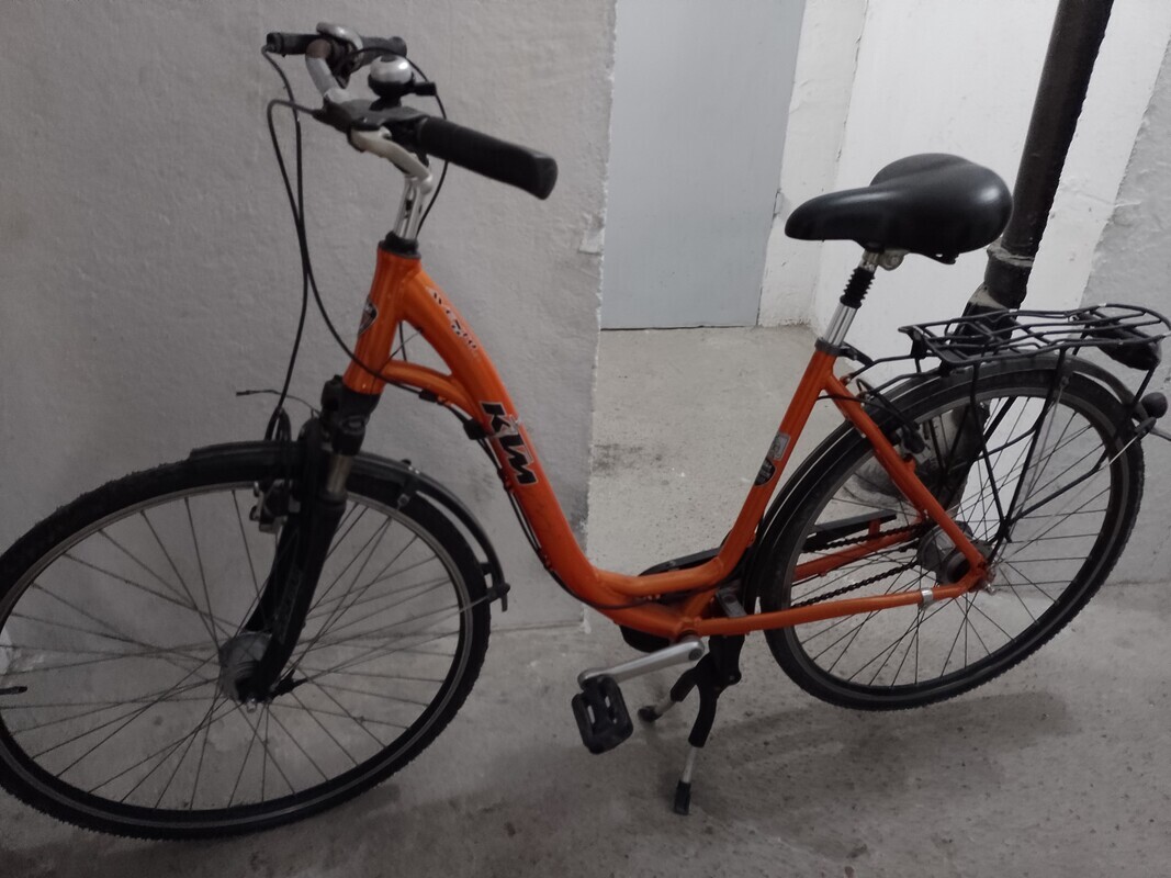 Elbląg Sprzedam rower damski Ikarus, 7 biegów w piaście tylnego koła, koła 28 z koszem na zakupy  za 350 zł