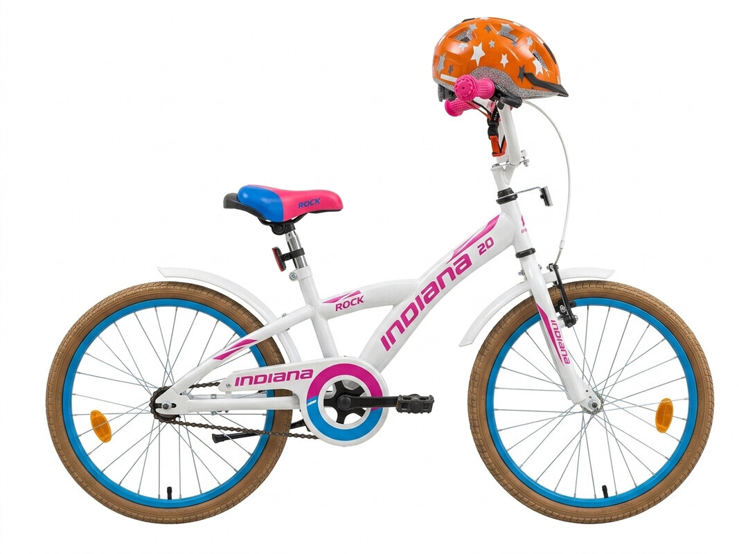 Elbląg 🚲 Rower dziecięcy Indiana Rock 20 Girl &ndash; 2 sztuki | GRATIS kask  🎁
