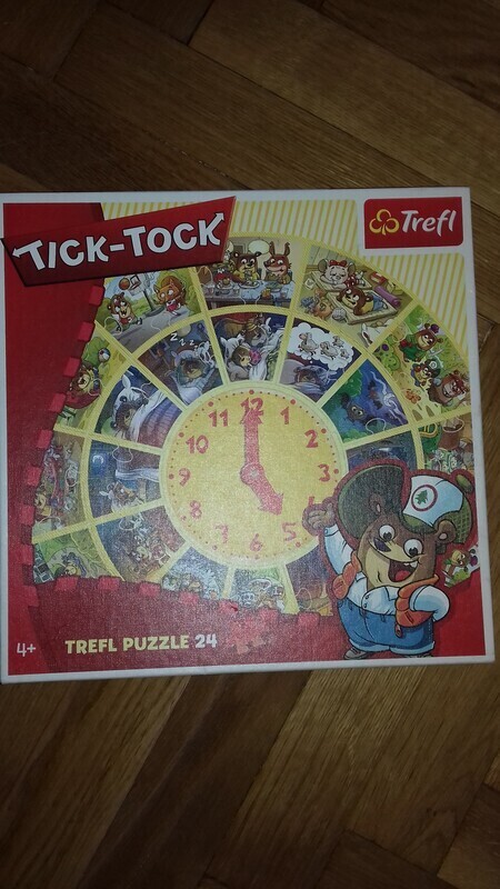 Elbląg Sprzedam puzzle Trefl, pory dnia. Proszę o sms