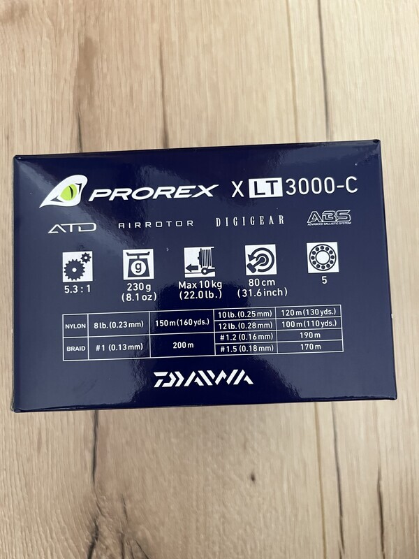 Elbląg Daiwa prorex lt 3000-c nowy nie używany !!
Możliwa wysyłka lub odbiór osobisty polecam !!