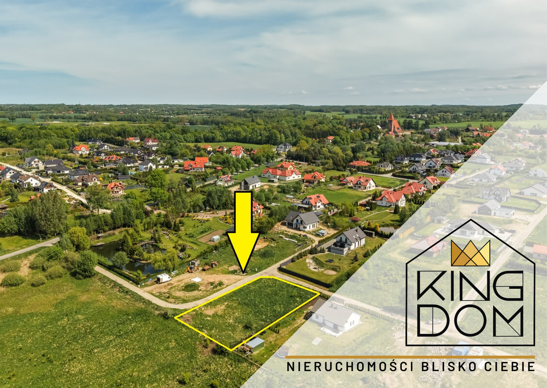 Elbląg KINGDOM NIERUCHOMOŚCI BLISKO CIEBIE ATRAKCYJNA DZIAŁKA POD ZABUDOWĘ DOMU JEDNORODZINNEGOZ WYDANYMI WARUNKAMI
