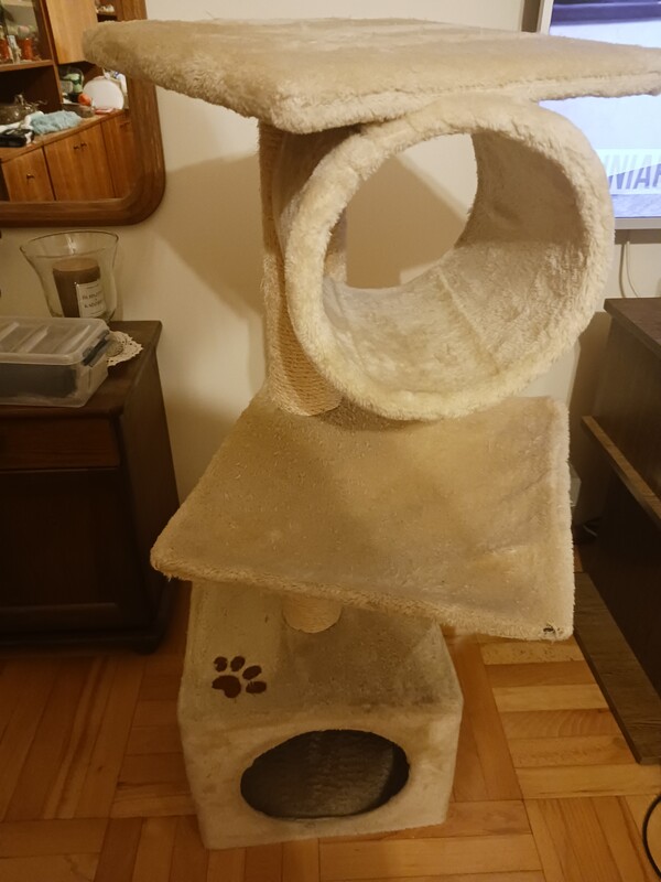 Elbląg Sprzedam drapak dla kota. Cena do negocjacji.