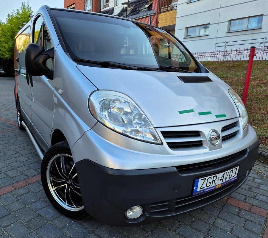 Elbląg Nissan Primastar II&nbsp; 2.0Diesel 90km 2008Rok 3-Osobowy-Wspomaganie Kierownicy Bardzo Dobry Stan