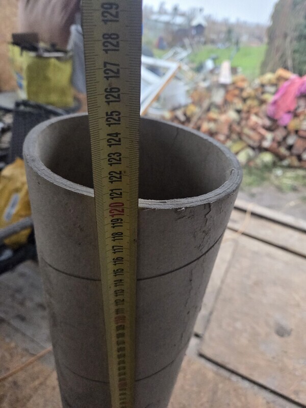 Elbląg Sprzedam tube z bardzo mocno sprasowanego papieru moze sluzyc Np. forma do betonu. Posiadam okolo 60sztuk