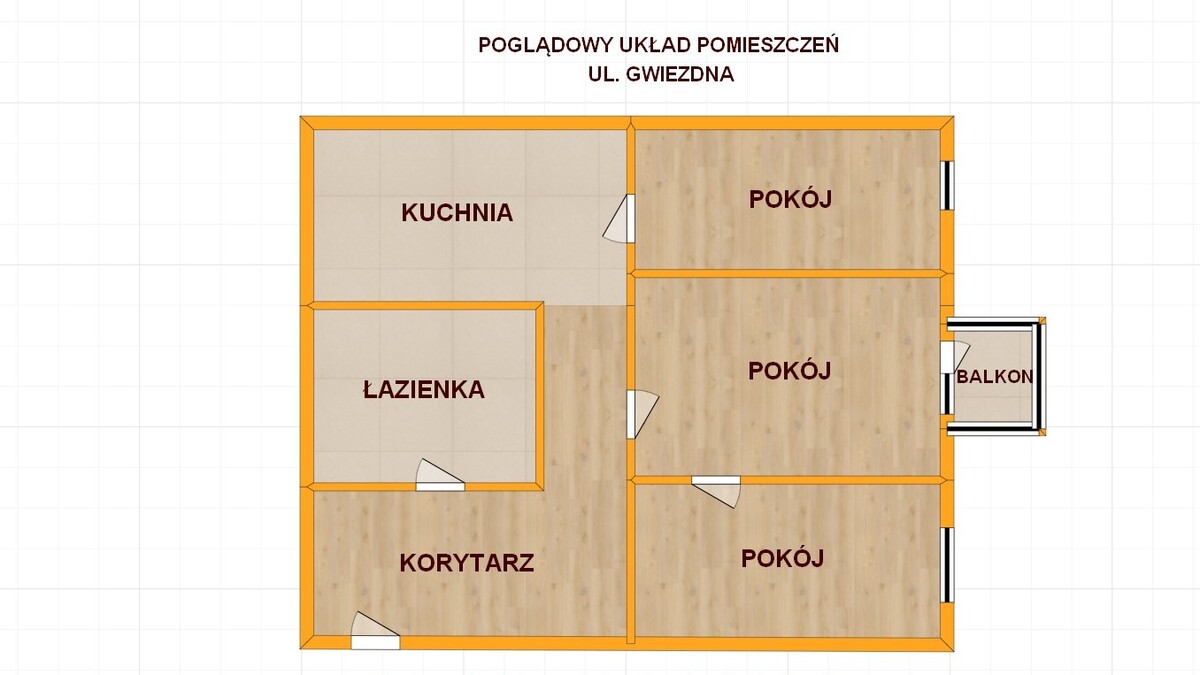 Elbląg * * * ABC NIERUCHOMOŚCI * * *NOWA, NIŻSZA CENA – O 20 TYSIĘCY ZŁOTYCH! MIESZKANIE W DOBREJ LOKALIZACJI!3