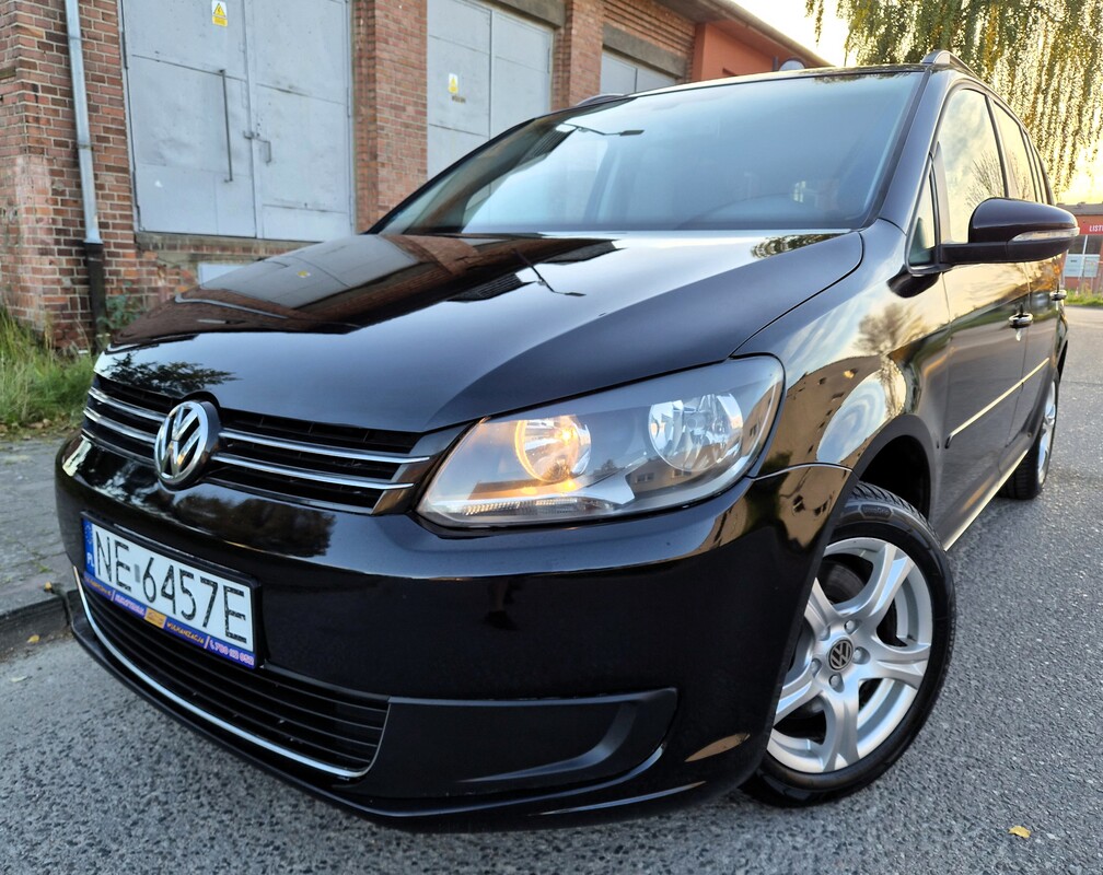 Elbląg Volkswagen Touran 2,0Diesel 140km 7-Mio Osobowy 2012Rok Skrzynia 6-Cio Biegowa-Elektryczne Szyby Abs Radio