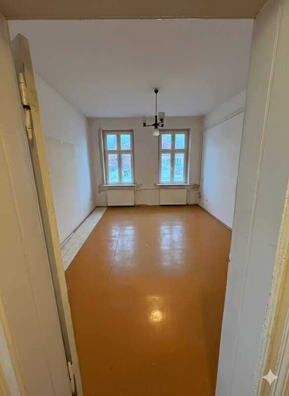 Elbląg Na sprzedaż mieszkanie 46,4 m² + piwnica 21 m² – centrum Elbląg - do generalnego remontu.