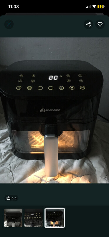 Elbląg Witam Serdecznie. 
Sprzedam Air Frayera marki mandine, zakupiony w carrefour za 169,zł, mam e-paragon. 
Działa