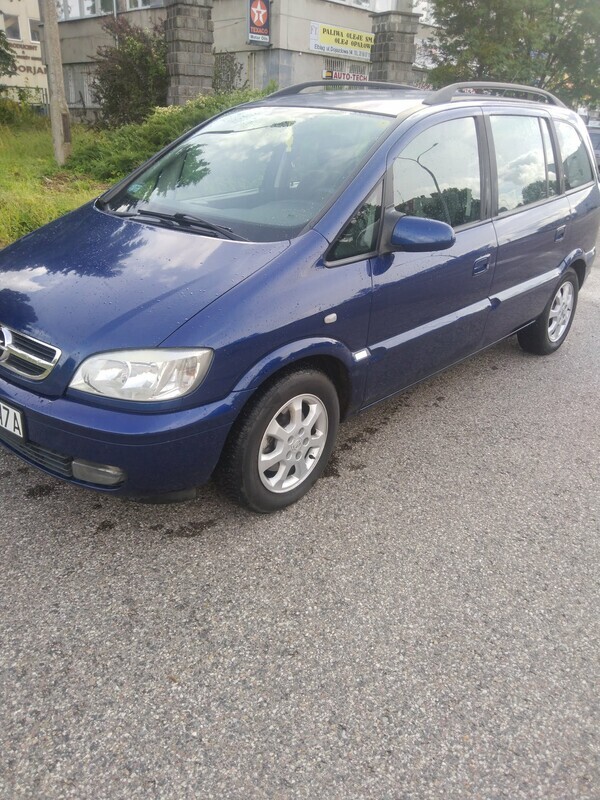 Elbląg Sprzedam opel Zafira 2004r pojemność 1.8