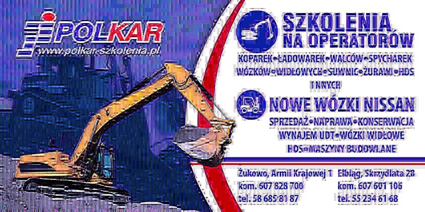 Elbląg 🚜 Uwaga! Nowe terminy kursów operatorów maszyn w Elblągu! 🚜Rozpocznij kurs na wózki już