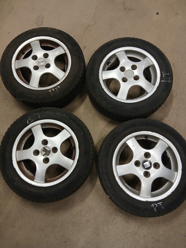 Elbląg Komplet Alufelgi z oponami 185/60 R14